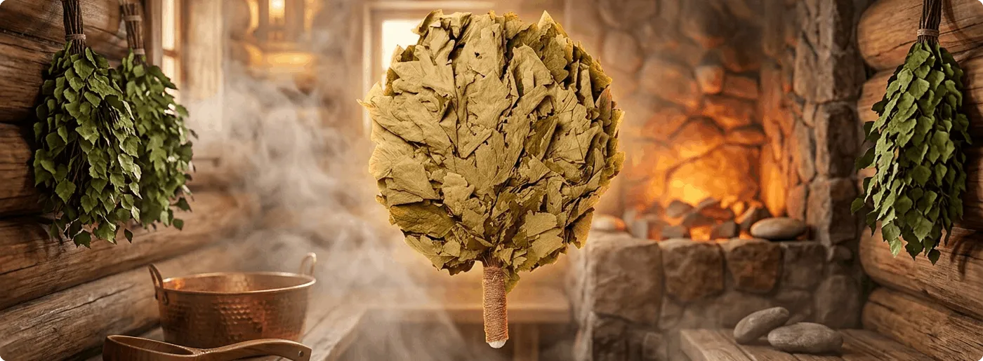 Отборные веники для бани